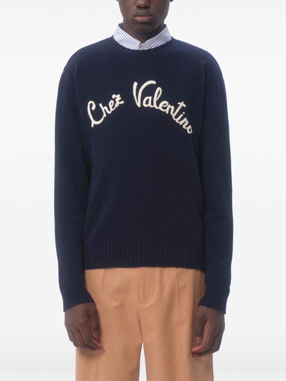 Valentino Sweaters Blue