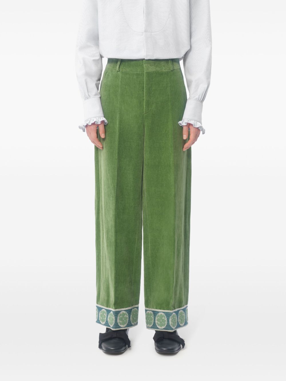 Valentino Trousers Green