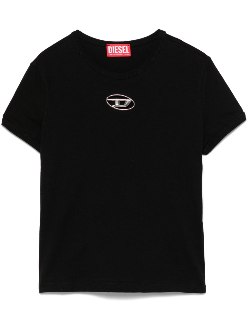 Diesel T-shirts and Polos Black