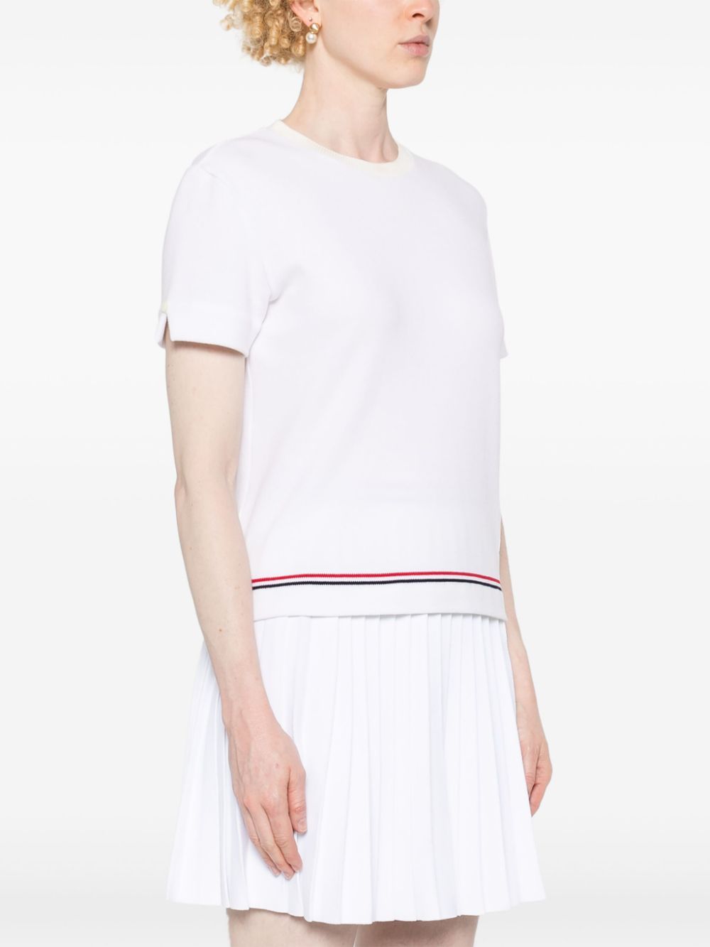 Thom Browne T-shirts and Polos White