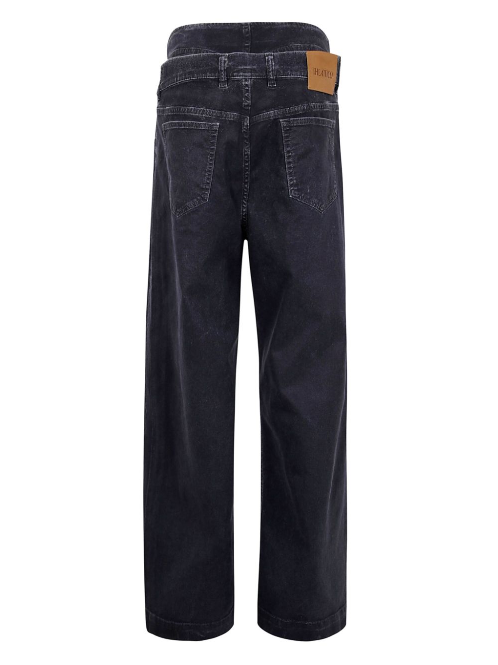 The Attico Trousers Blue