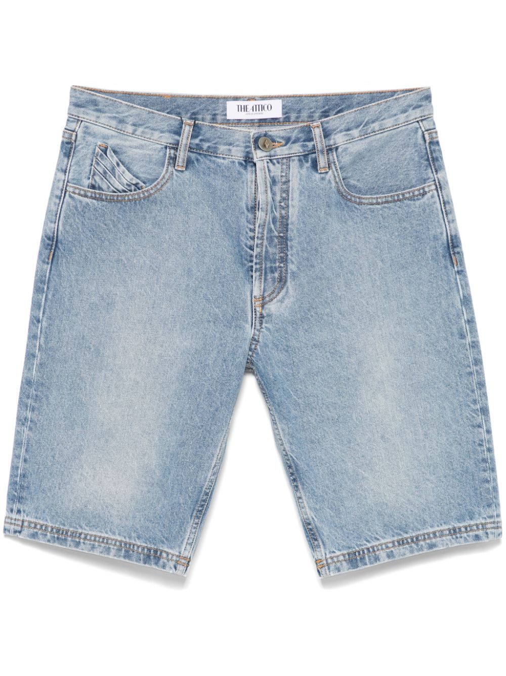 The Attico Shorts Clear Blue