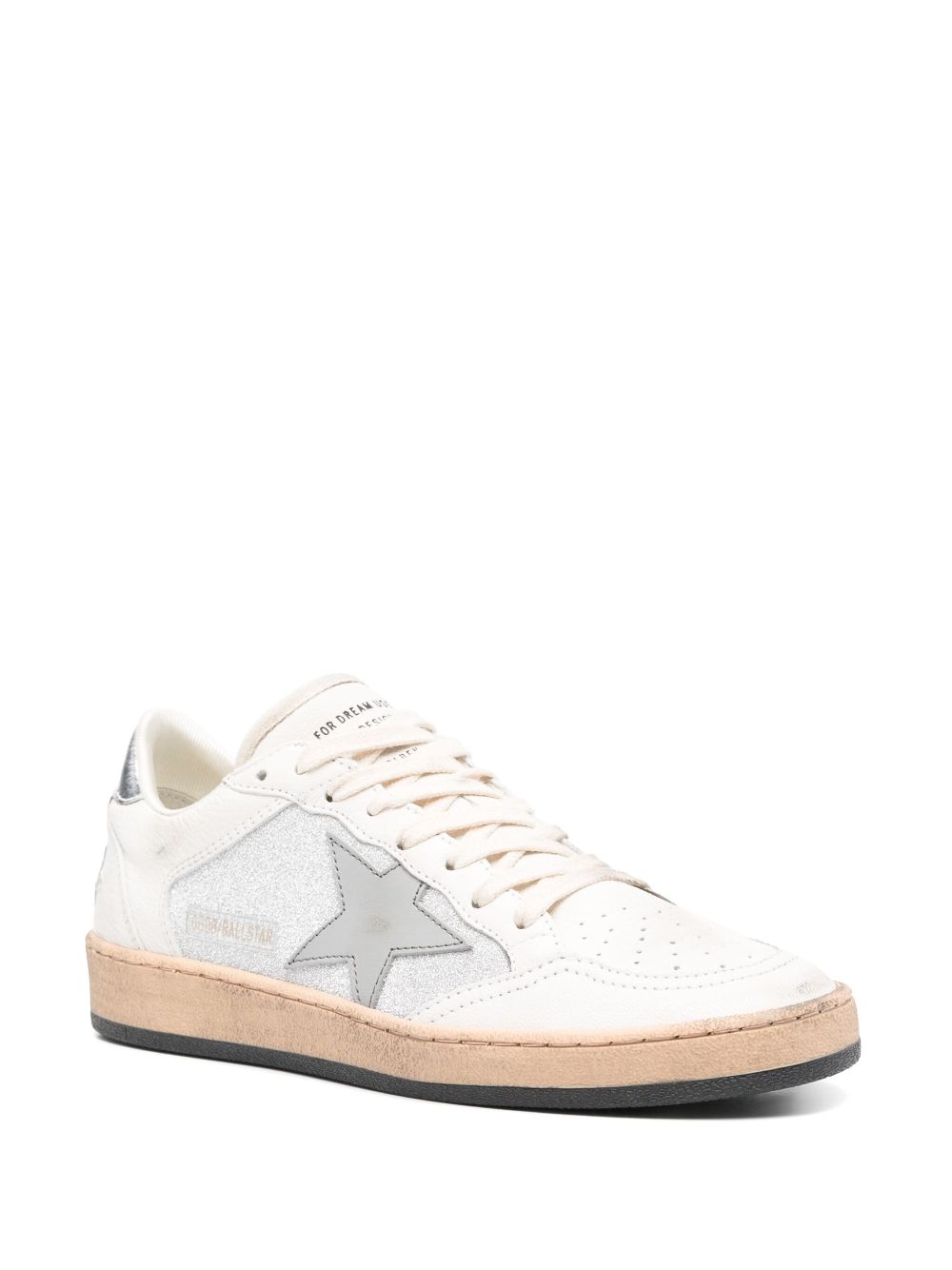 Golden Goose Sneakers Silver