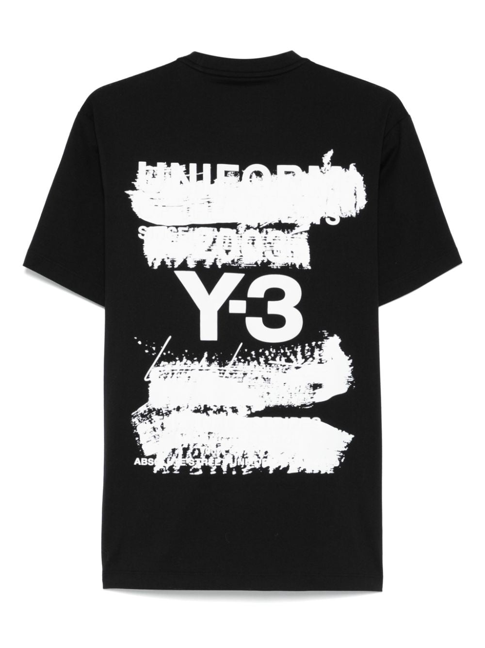 Y-3 T-shirts and Polos Black