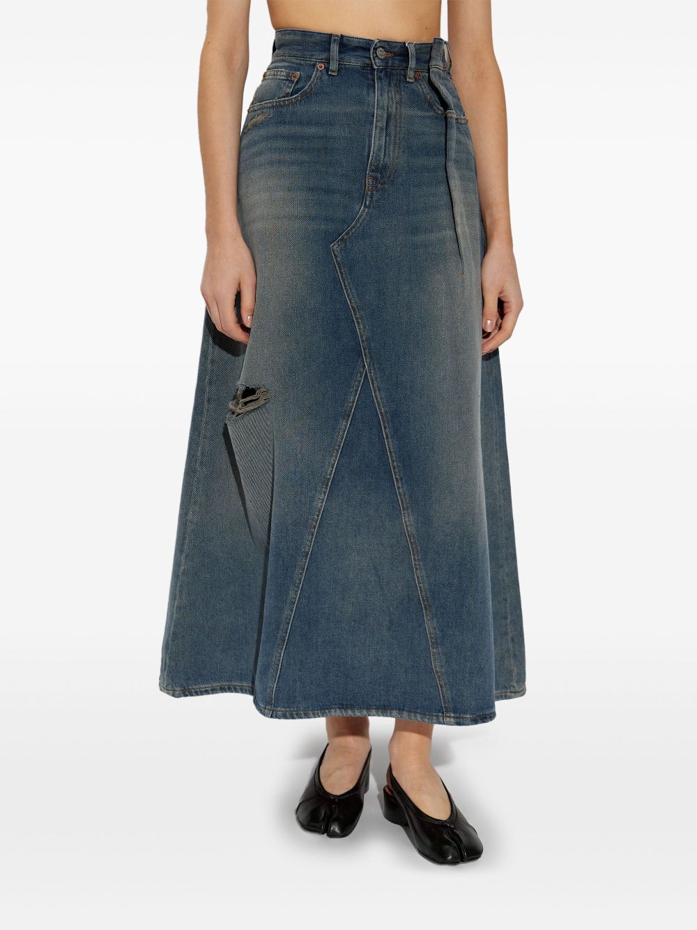 MM6 Maison Margiela Skirts Clear Blue