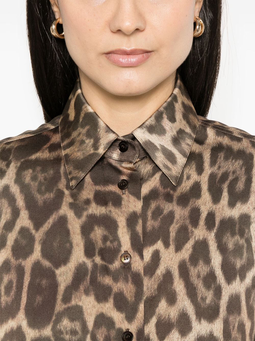 Stella McCartney Shirts Brown