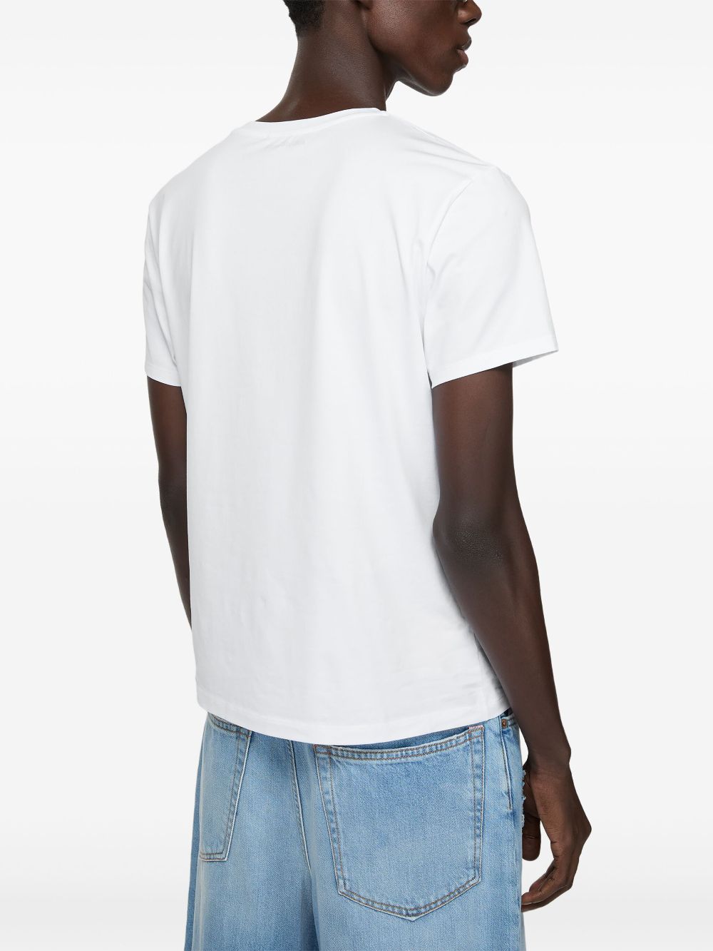 Acne T-shirts and Polos White