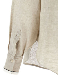 Brunello Cucinelli Shirts Beige