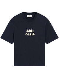 Ami Paris T-shirts and Polos Blue