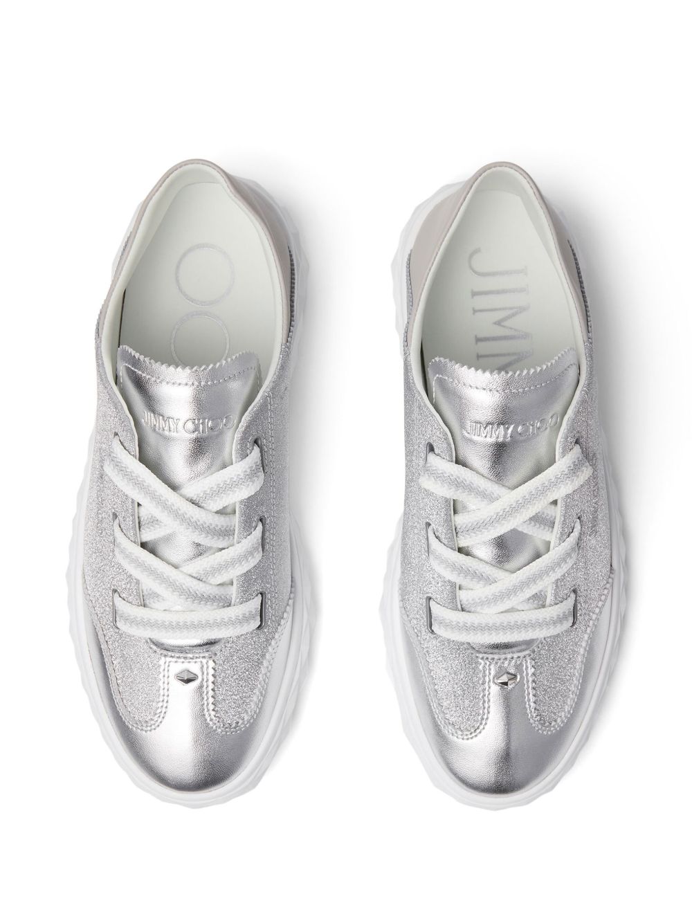 Jimmy Choo Sneakers Silver