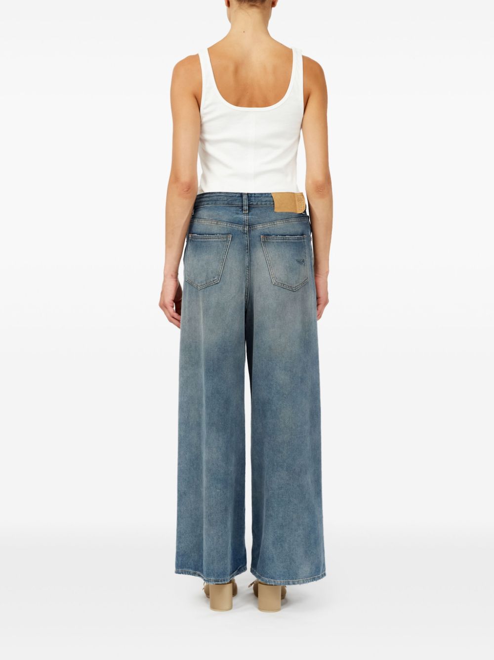 MM6 Maison Margiela Jeans Clear Blue