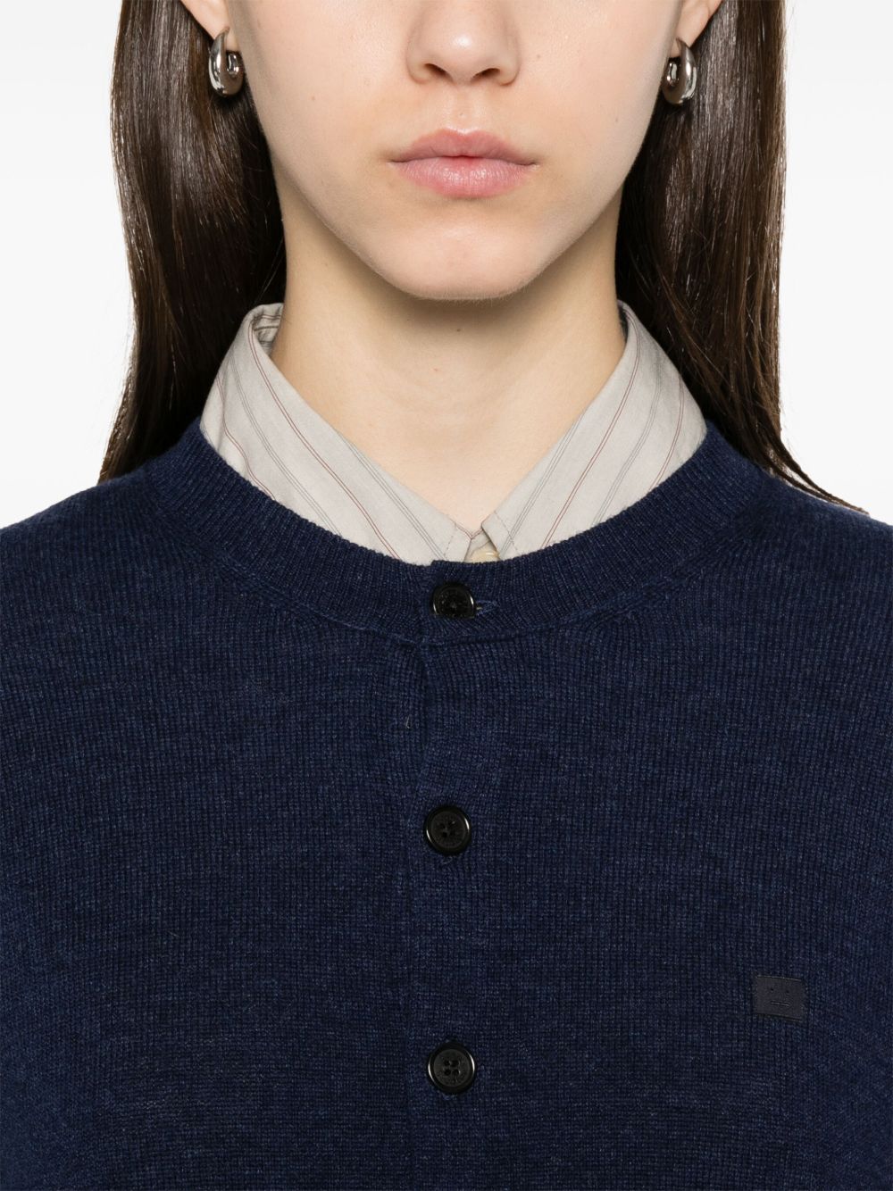 Acne Sweaters Blue