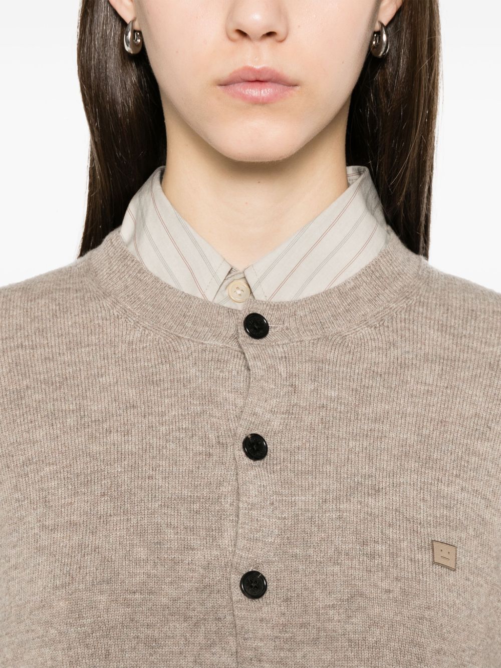 Acne Sweaters Beige