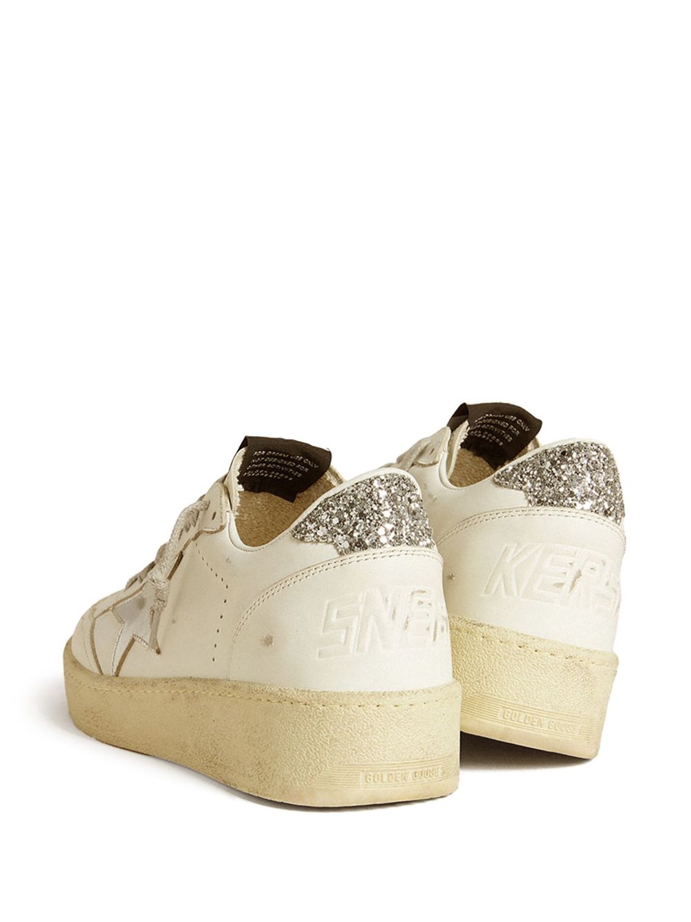 Golden Goose Sneakers Silver