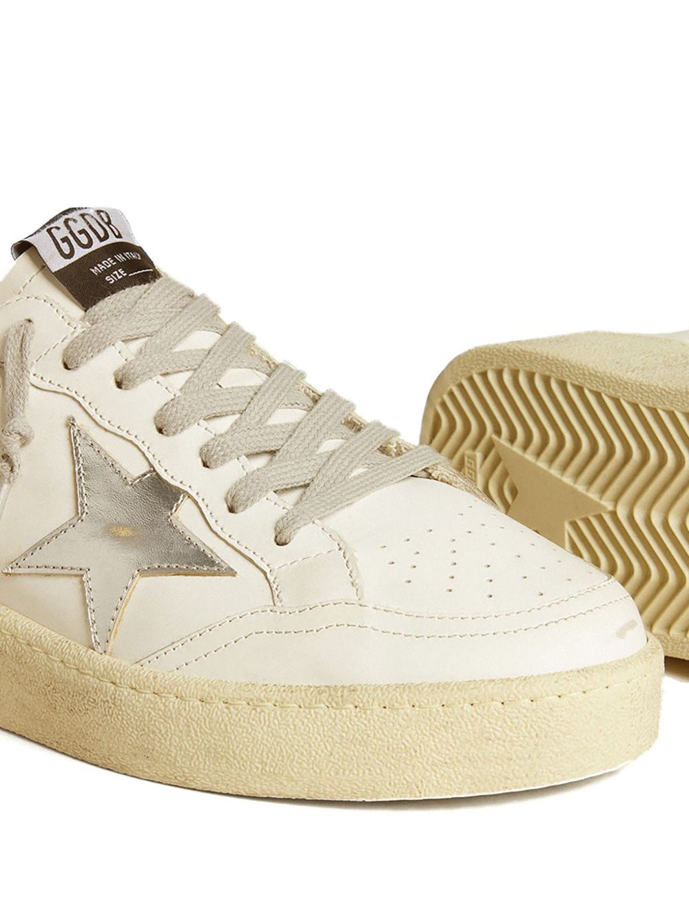 Golden Goose Sneakers Silver