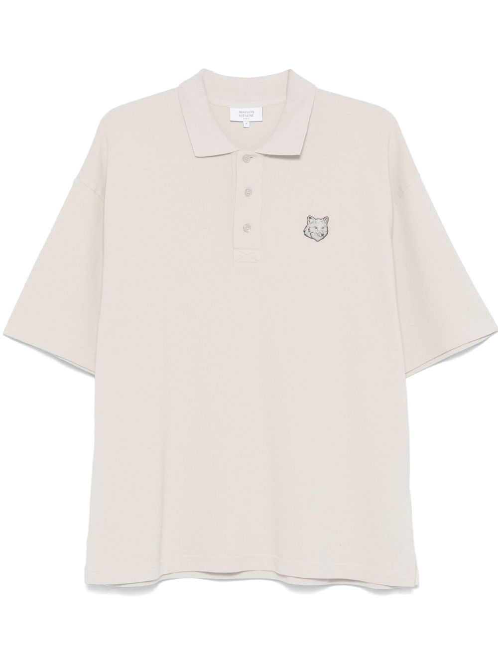 MAISON KITSUNE' T-shirts and Polos Beige