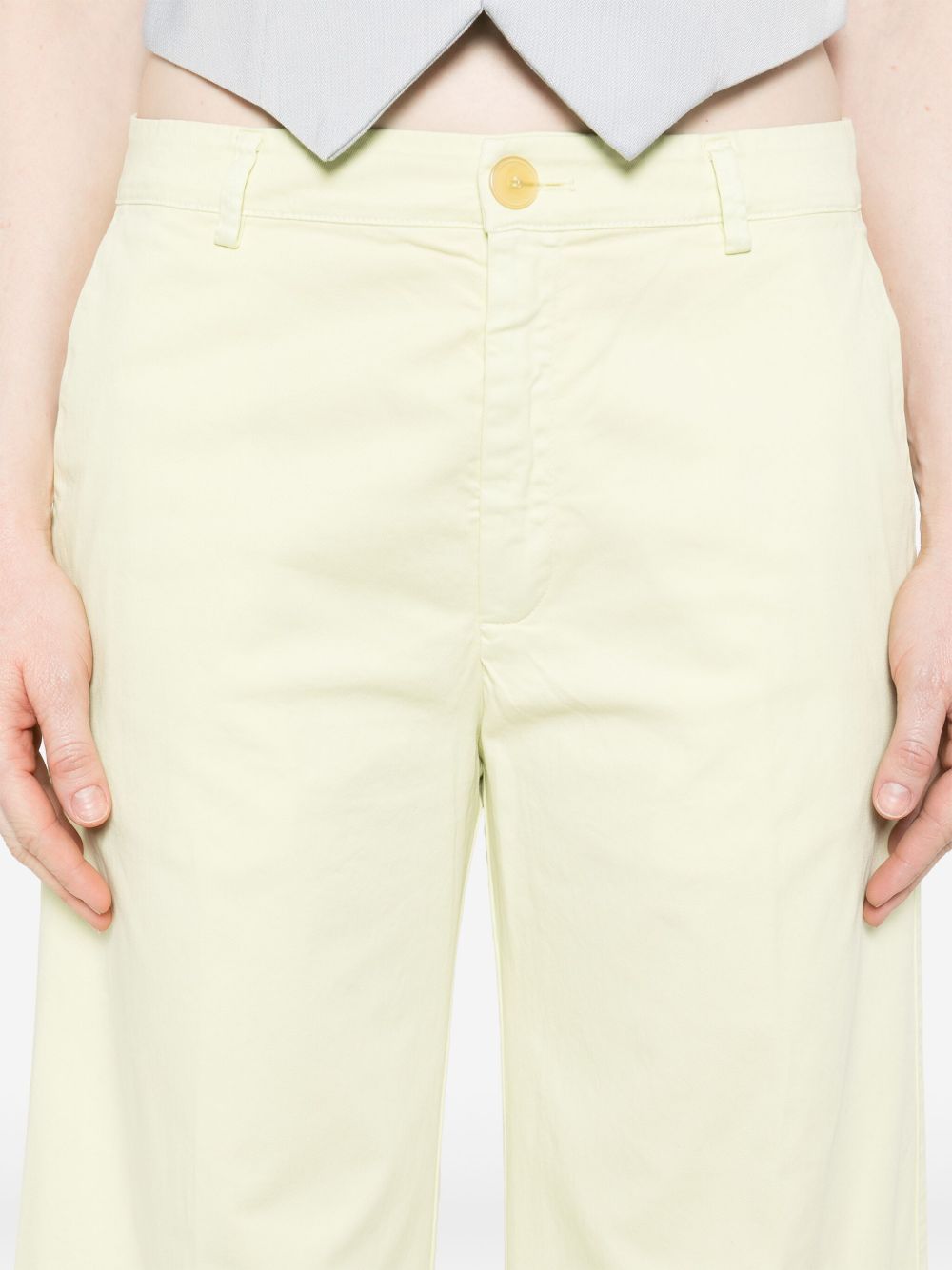 Forte Forte Trousers Yellow