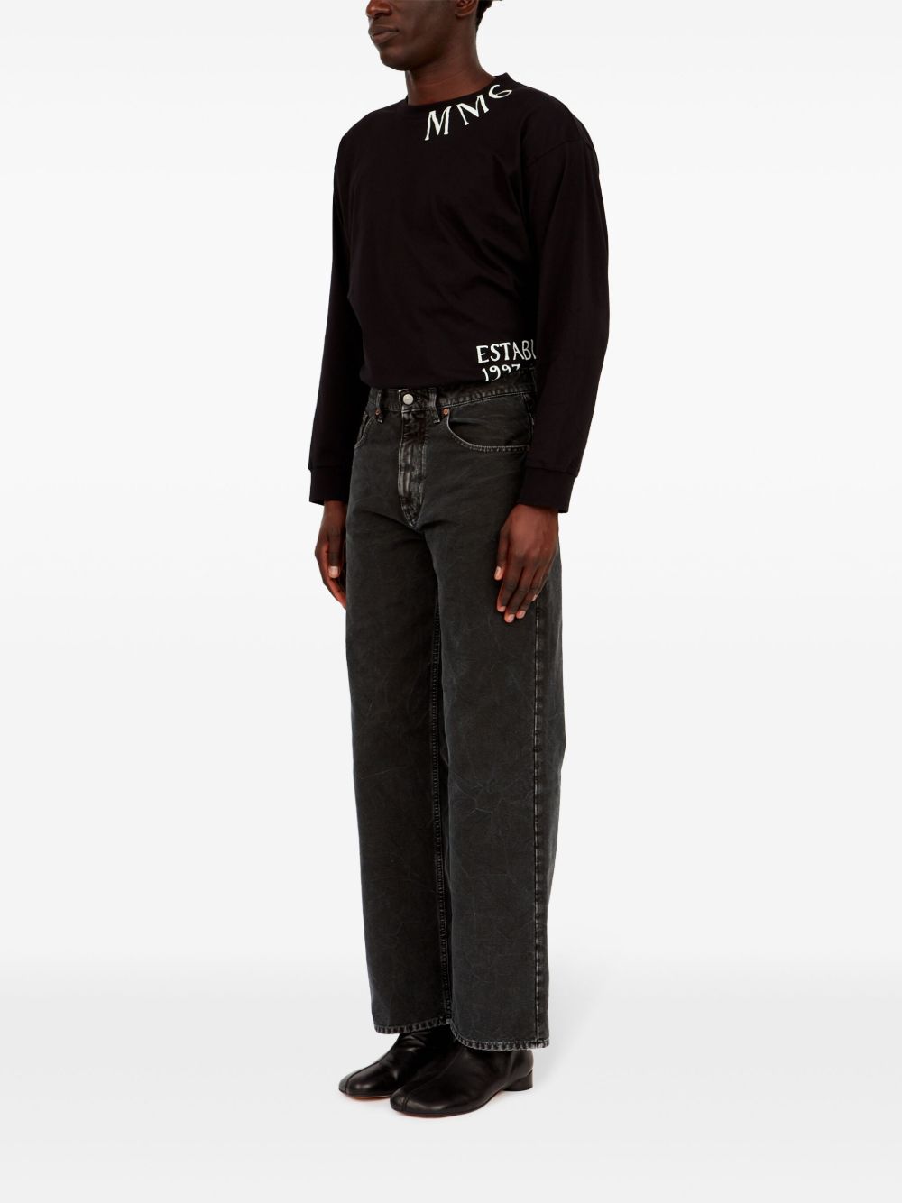 MM6 Maison Margiela Jeans Black