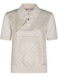 Tory Burch T-shirts and Polos Beige