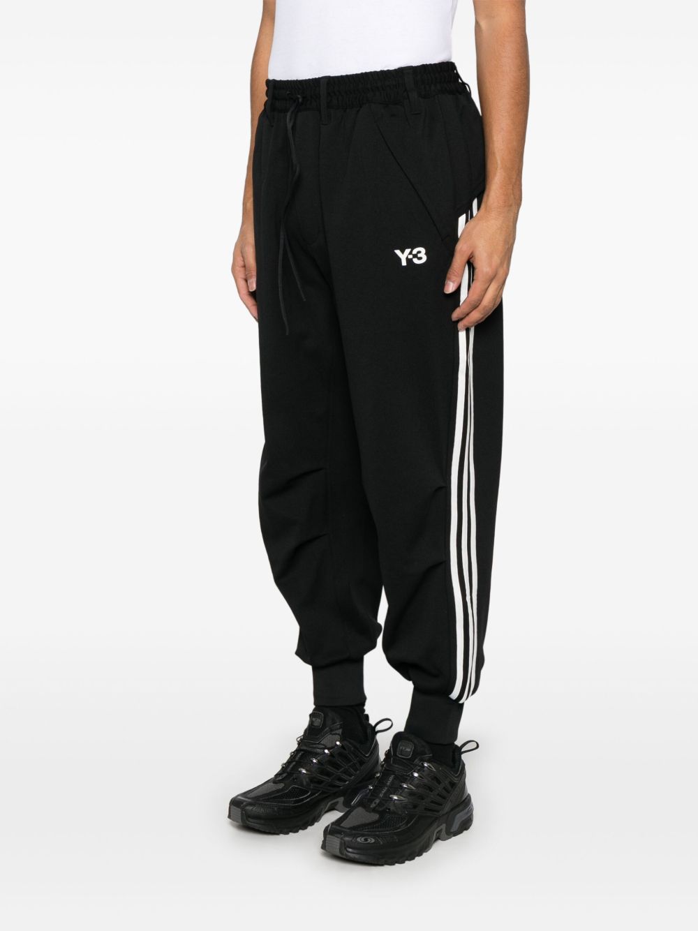 Y-3 Trousers Black