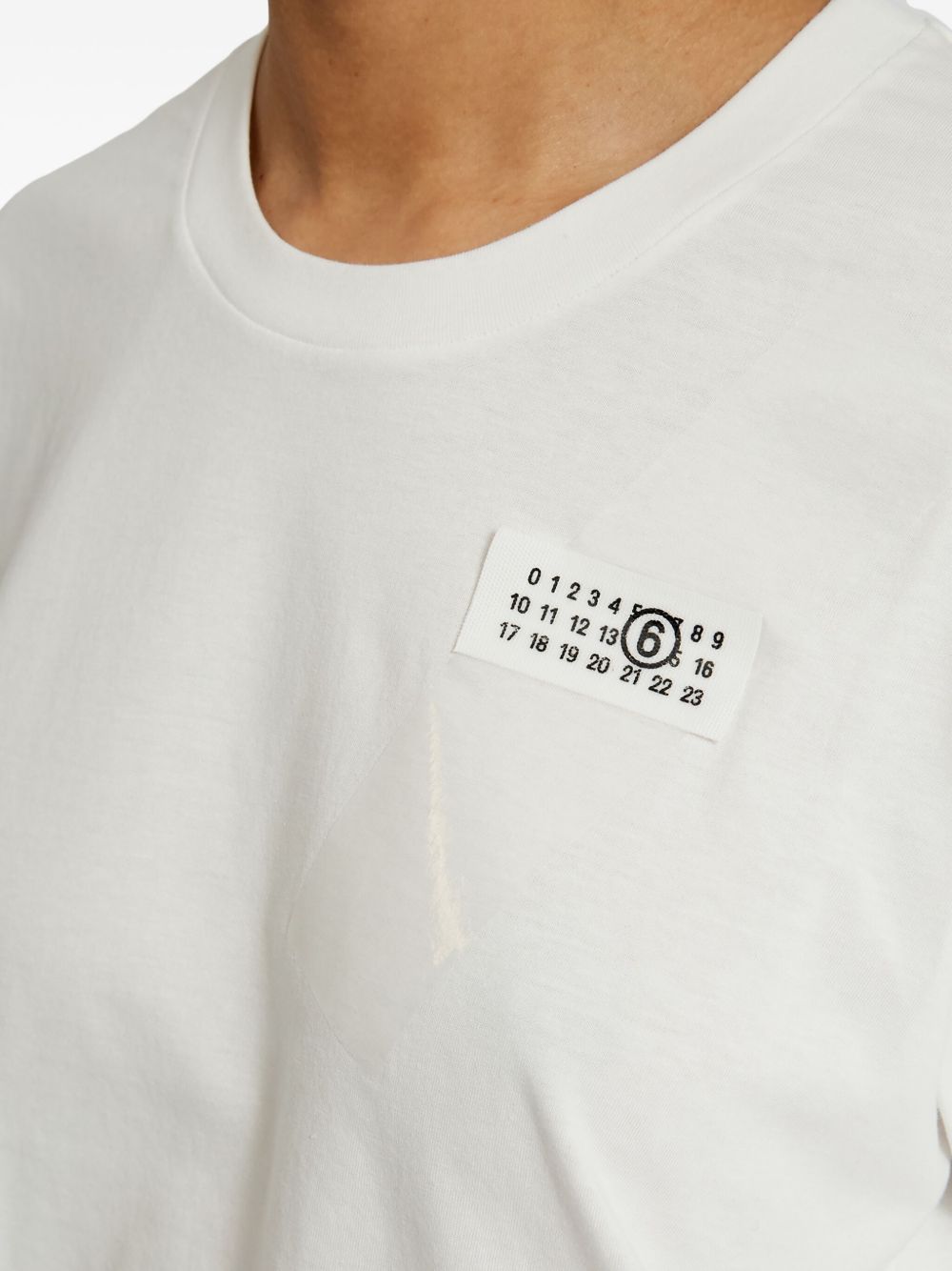 MM6 Maison Margiela T-shirts and Polos White