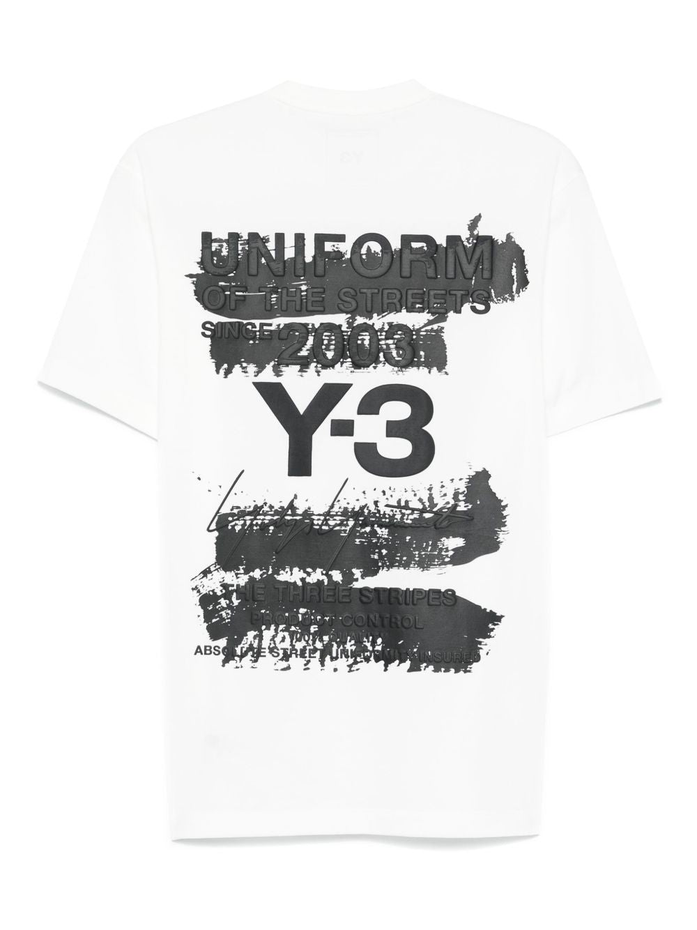 Y-3 T-shirts and Polos White