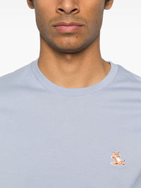 MAISON KITSUNE' T-shirts and Polos Clear Blue