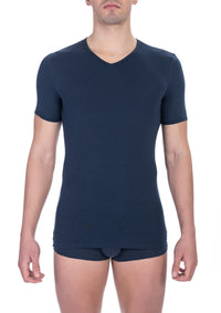 Bikkembergs Blue Cotton Men's T-Shirt