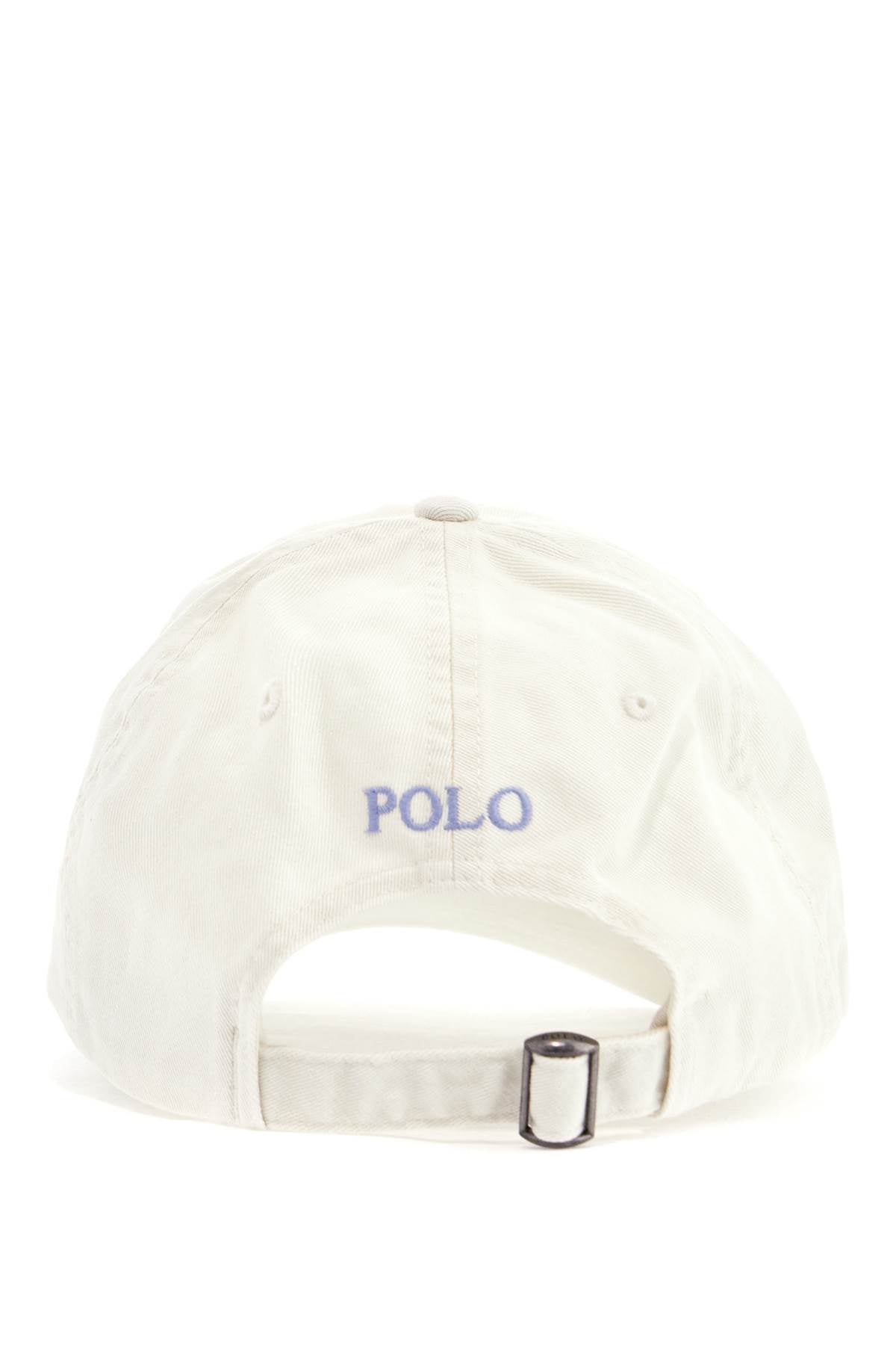 Polo Ralph Lauren curved brim hat parchment cream 100% cotton adjustable