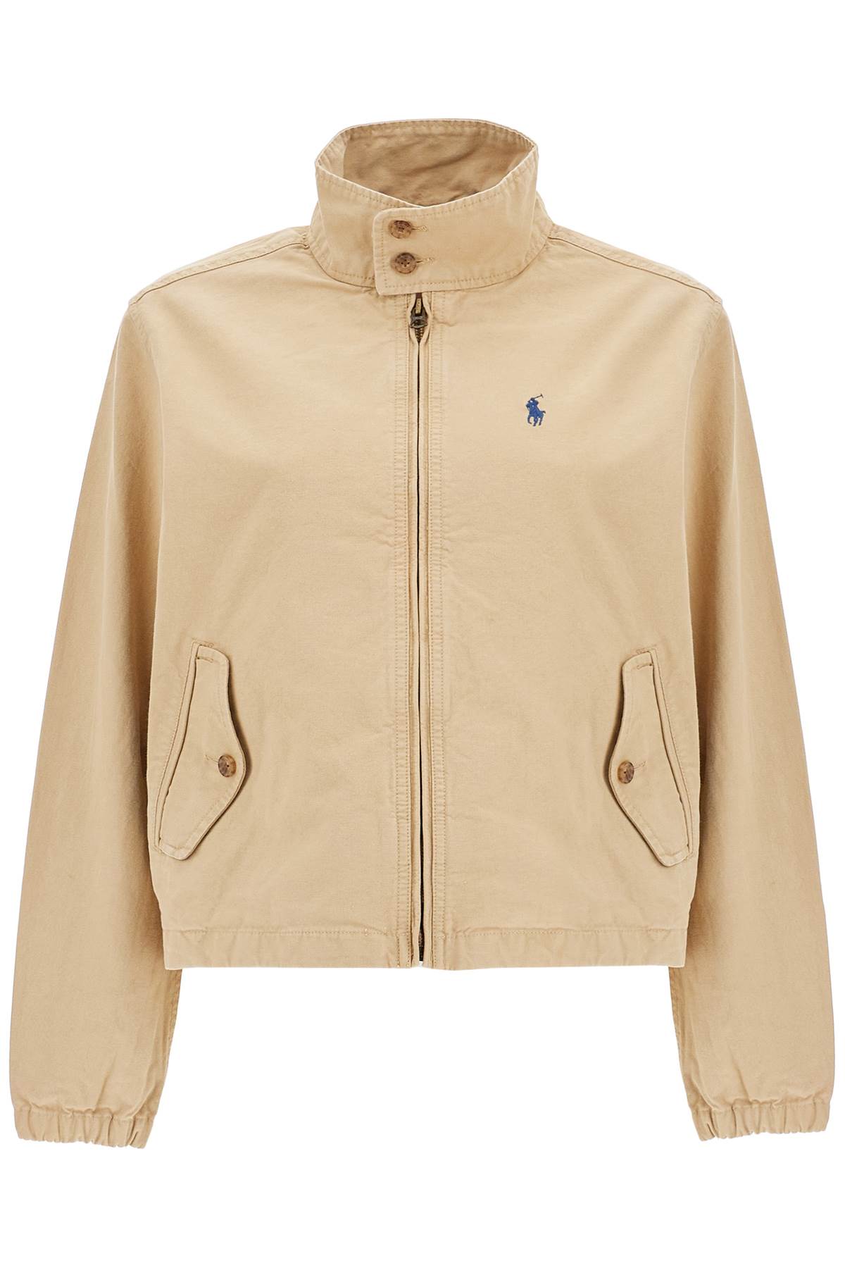 Polo Ralph Lauren cropped khaki vintage jacket