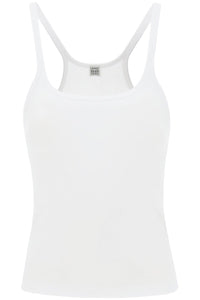 Toteme scoop neck rib tank top