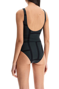 Toteme one piece monogram swimsuit