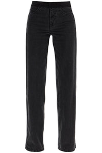 Christopher Esber low-waisted deconstructed jeans