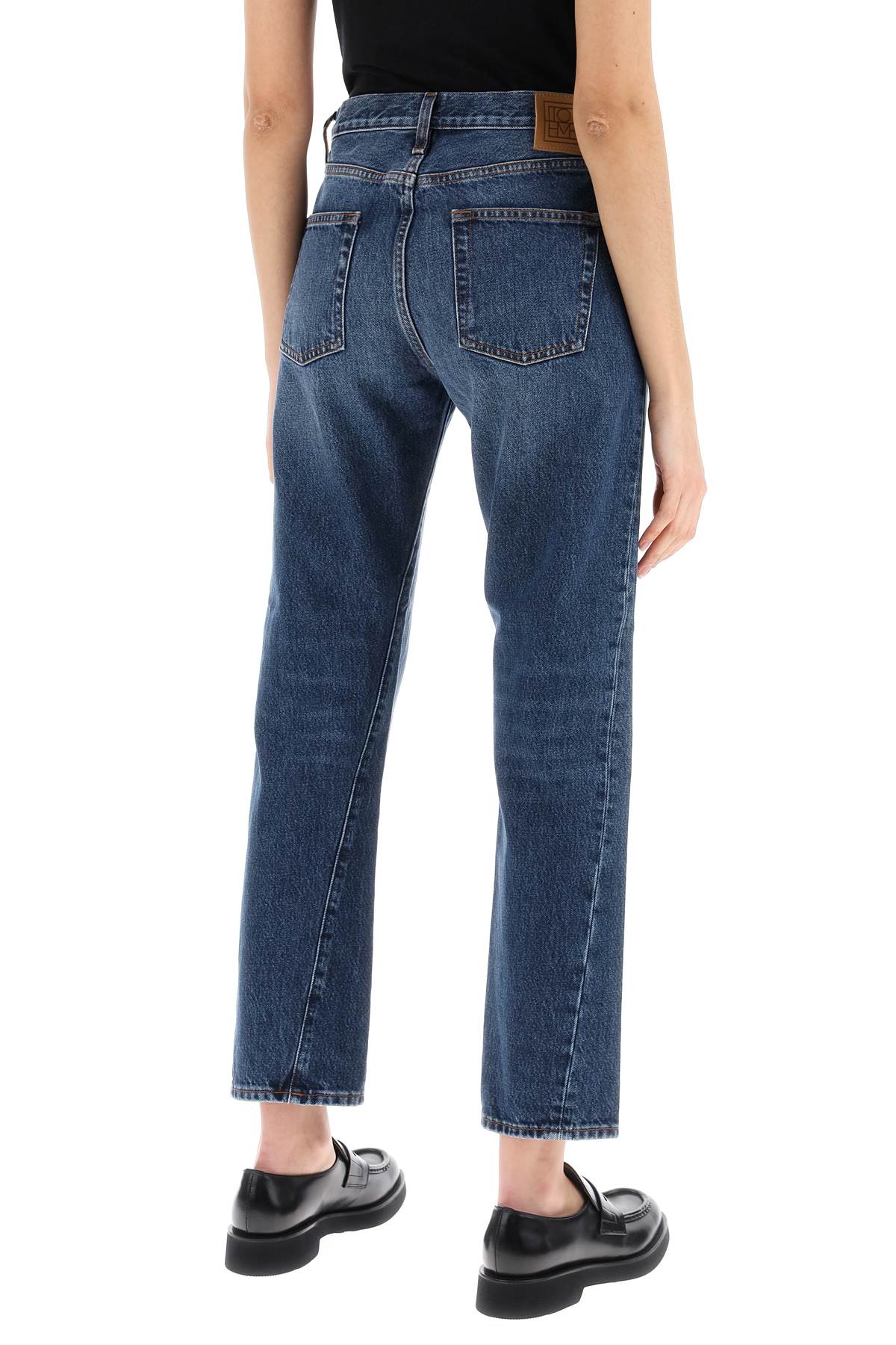 Toteme twisted seam slim jeans