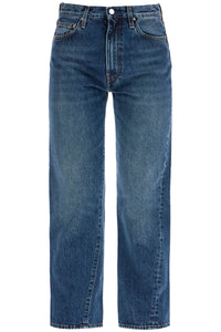 Toteme washed blue organic cotton jeans