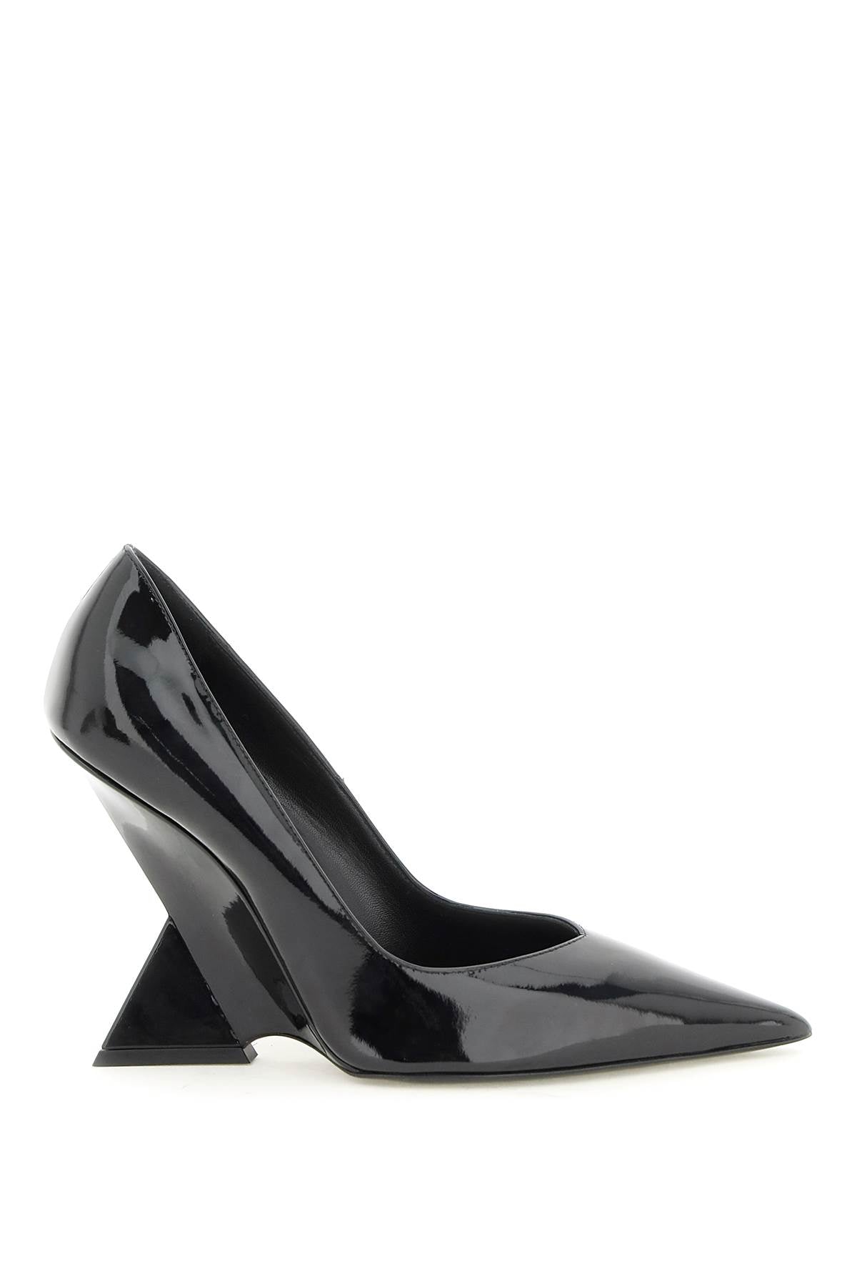 The Attico patent leather cheope pumps