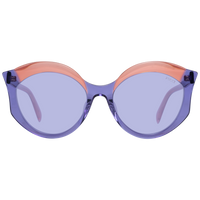 Emilio Pucci Elegant Purple Butterfly Sunglasses