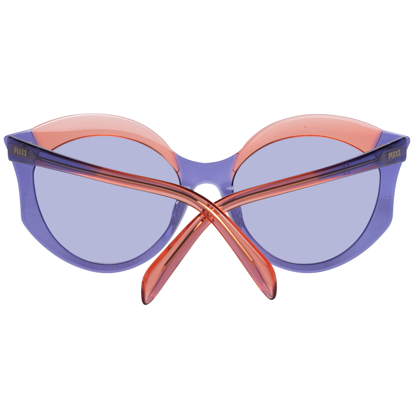 Emilio Pucci Elegant Purple Butterfly Sunglasses