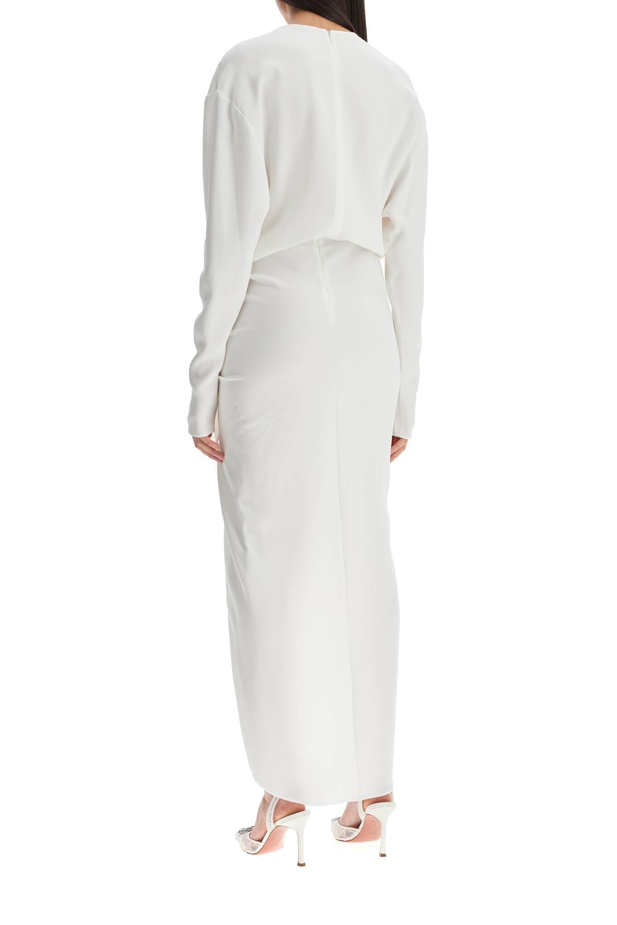 Christopher Esber maxi draped dress with