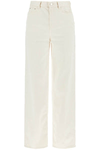 Toteme wide leg jeans in organic cotton