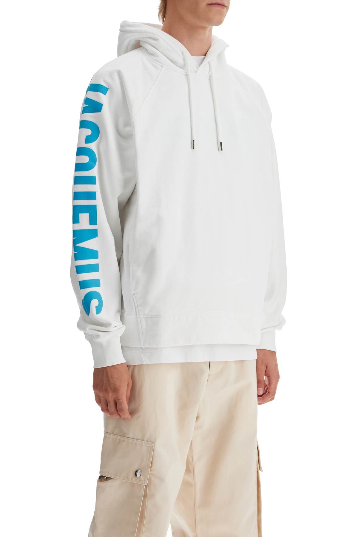 Jacquemus le hoodie typo hoodie