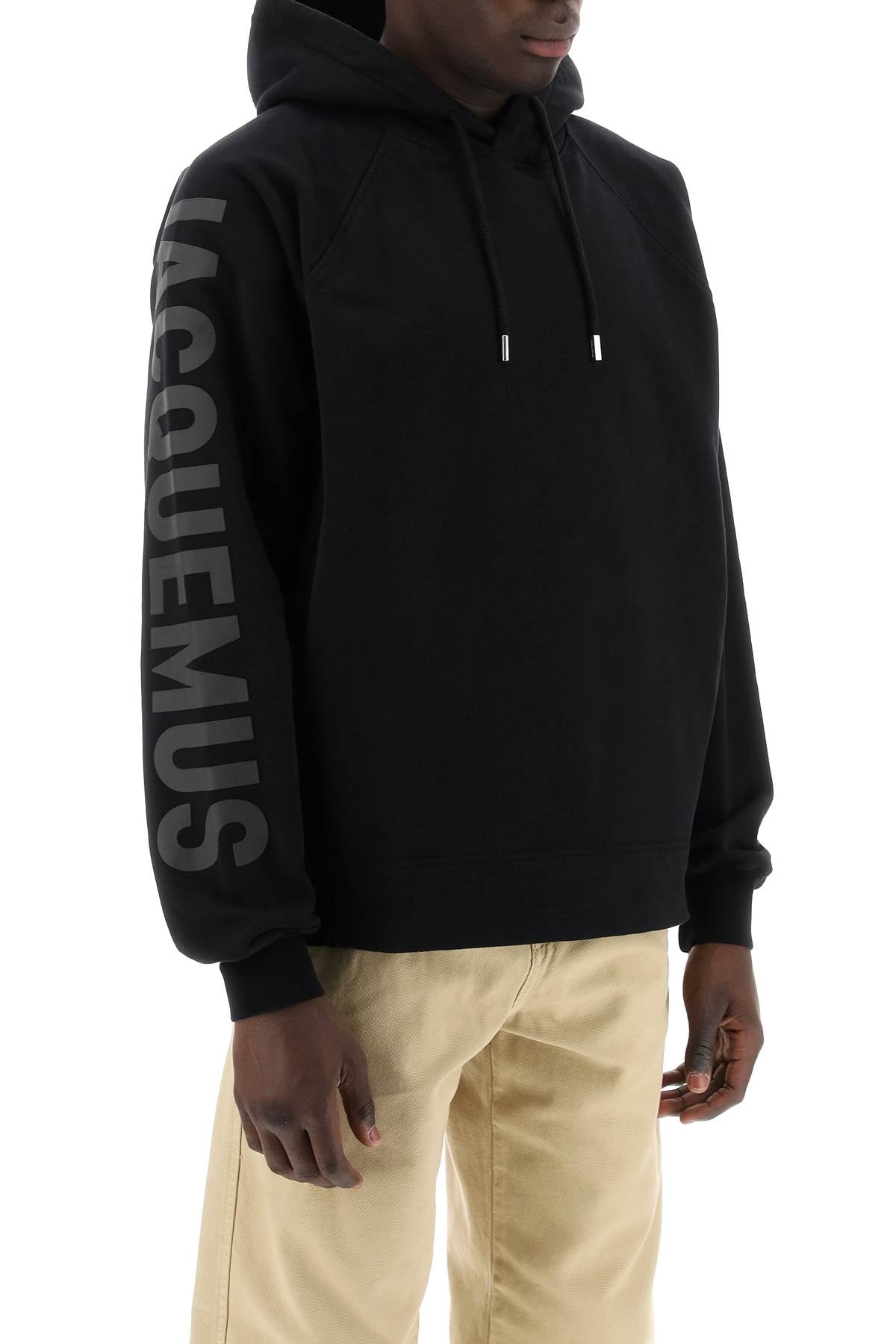 Jacquemus le hoodie typo hoodie