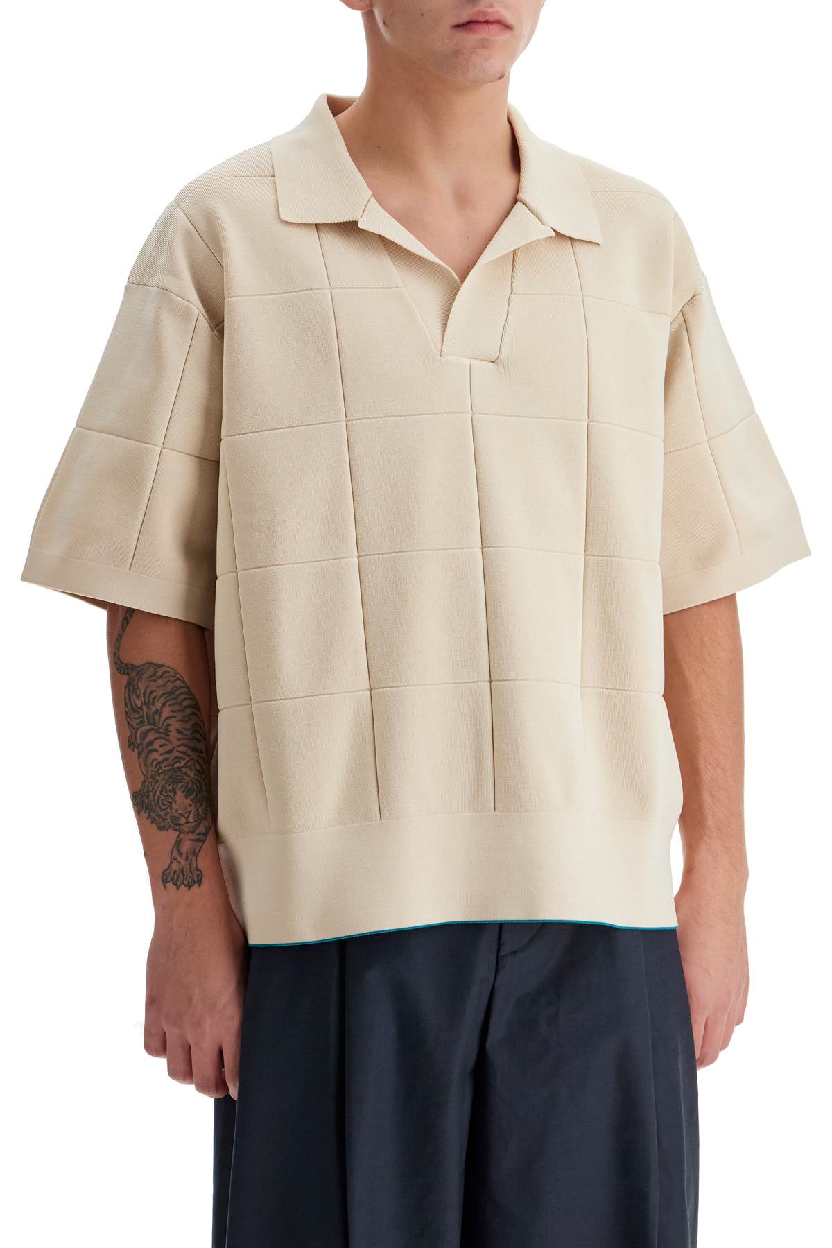 Jacquemus boxy polo 'the basin polo