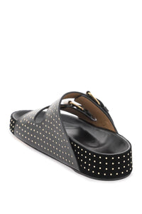 Isabel Marant lennyo studded slides