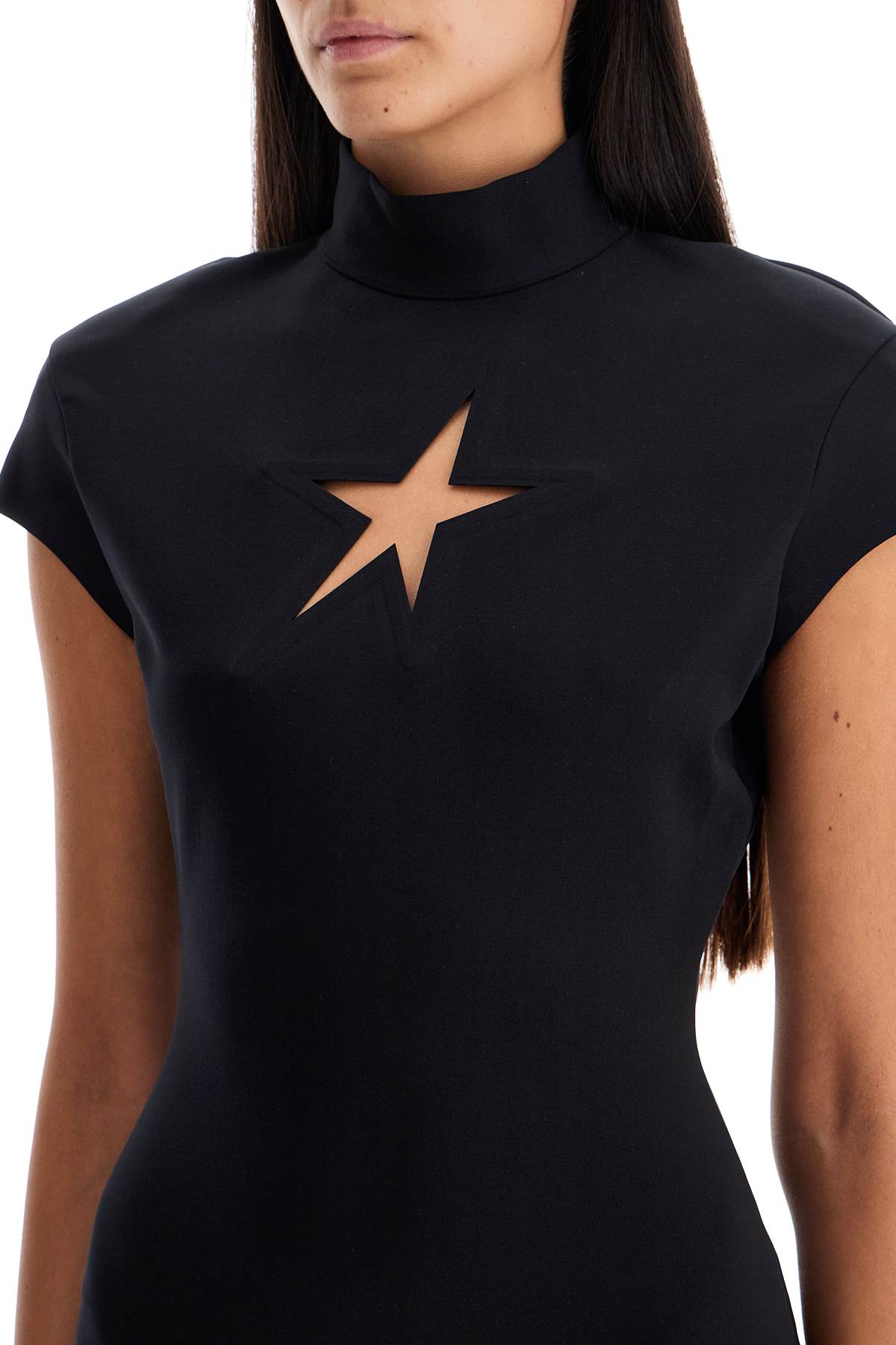 Mugler star mini dress