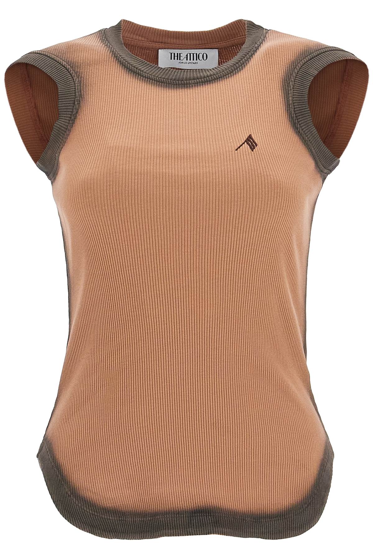 The Attico reese tank top with faded edges