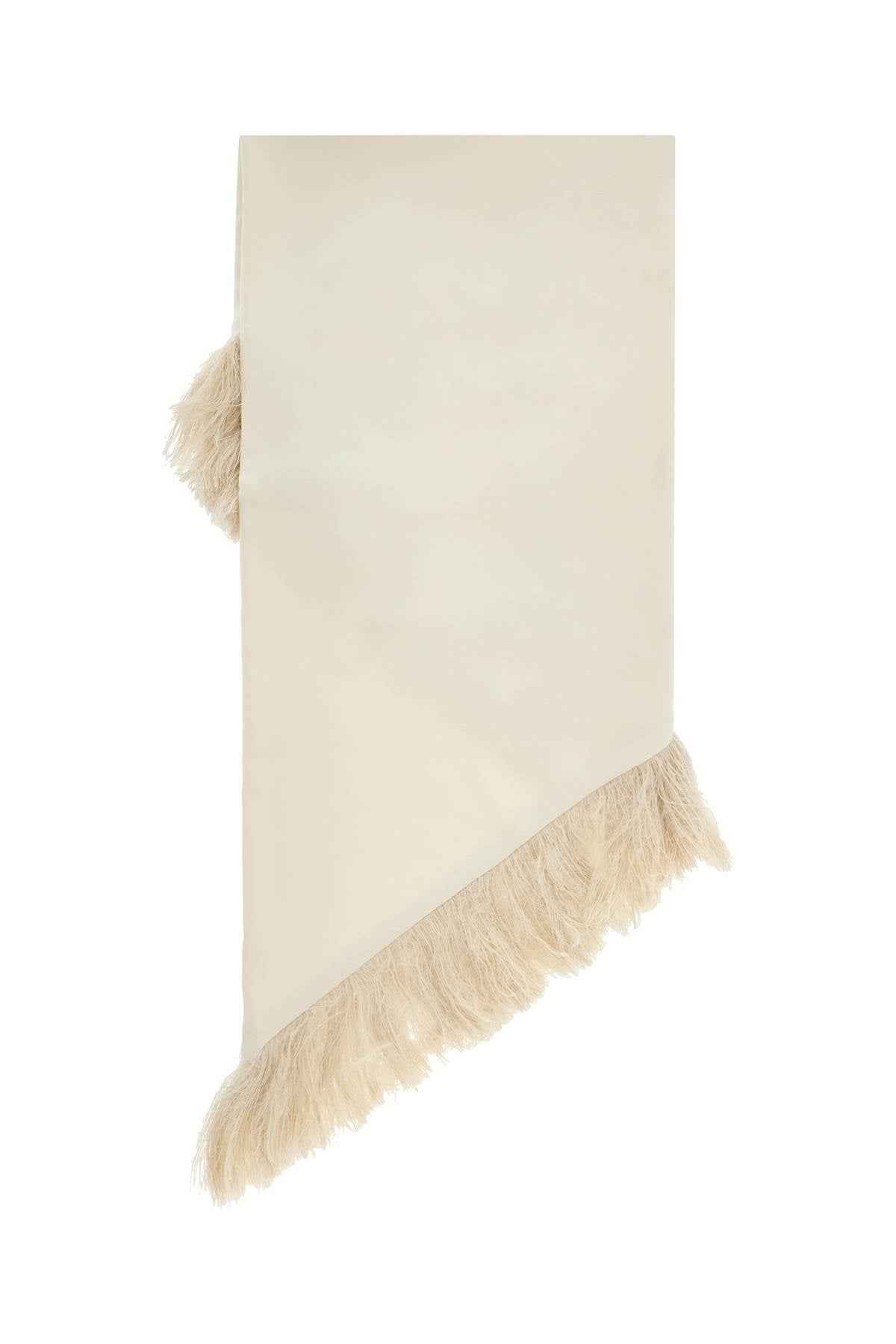 Toteme macadamia fringed scarf