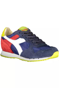 Diadora Blue Leather Women Sneaker