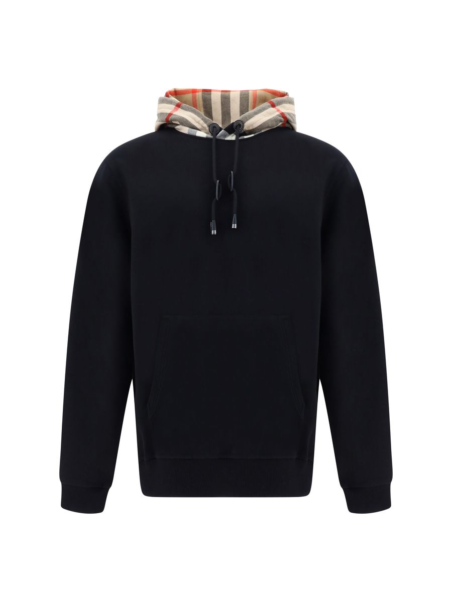 Burberry Elegant Oversize Black Samuel Hoodie