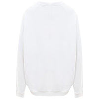 Maison Margiela Elegant Cotton Knit Sweater in Pristine White